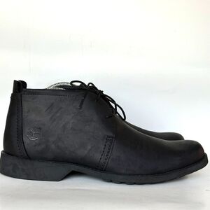 Timberland Earthkeepers Citylite Chukka Mens Leather shoe #3148R Black size 10